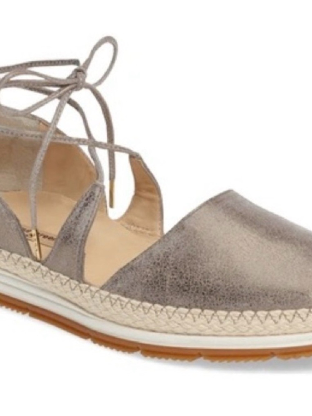 Paul Green Marcey Women's Metallic Lace-Up Espadrille